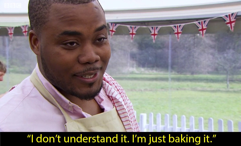 blissfulfiction's tweet photo. My top four unproblematic faves from #GBBO of all time 💖 https://t.co/eMzrNEs8IM