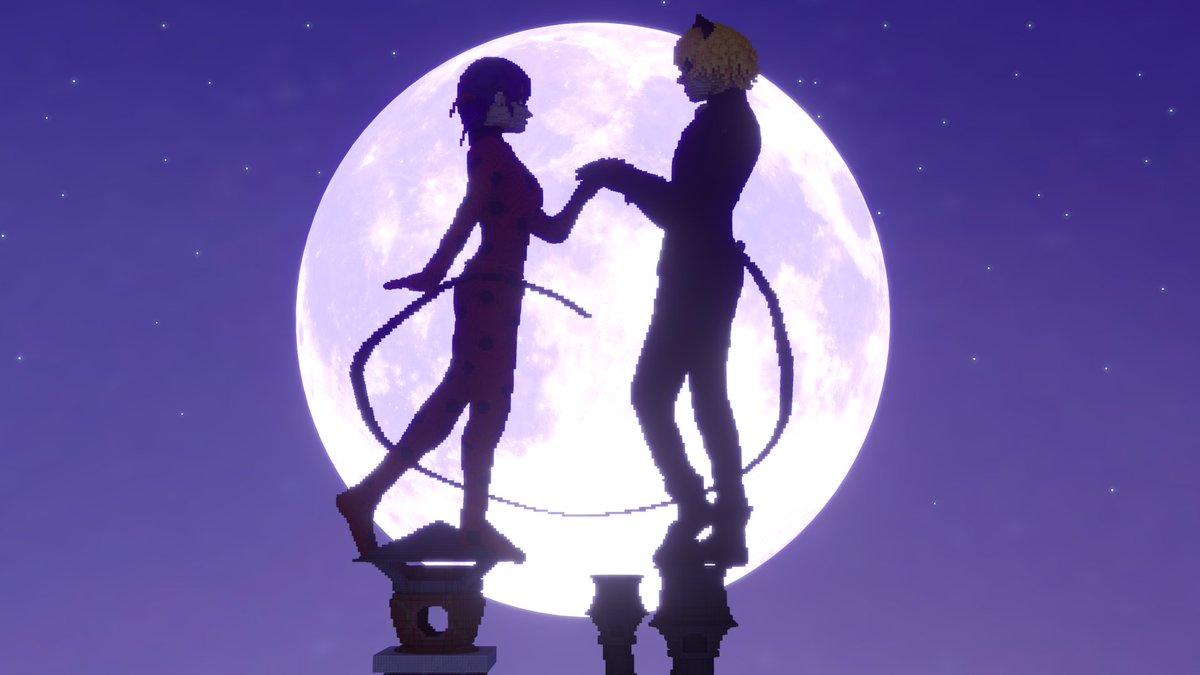 Little kitty on a roof, all alone without his lady...🐞🐾

#Minecraft #Minecraftbuilds #minecraft建築コミュ #MiraculousLadybug #miraculous #ladynoir #chatnoir #ladybug