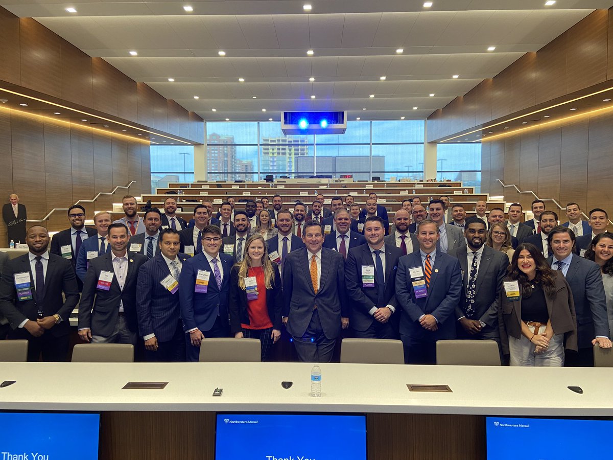 So great to welcome our Fastrack class of successful, emerging financial professionals to our Milwaukee headquarters today. It’s the 268th time we’ve held this professional development event - but it’s our first in-person event since the pandemic began. Good to be together.