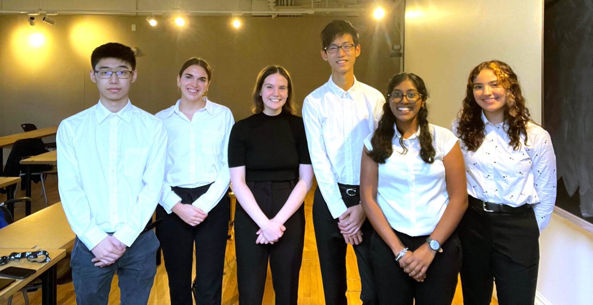 civmin's tweet image. Congratulations to our four CivMin students &amp;amp; all involved! 🏆🎉🥉
Their team took 3rd place at the @necanet competition - Electrical Contracting Challenge #NECANnashville21 with students from various depts at #UofTEngineering &amp;amp; #UofTDaniels Architecture.
uoft.me/7cl