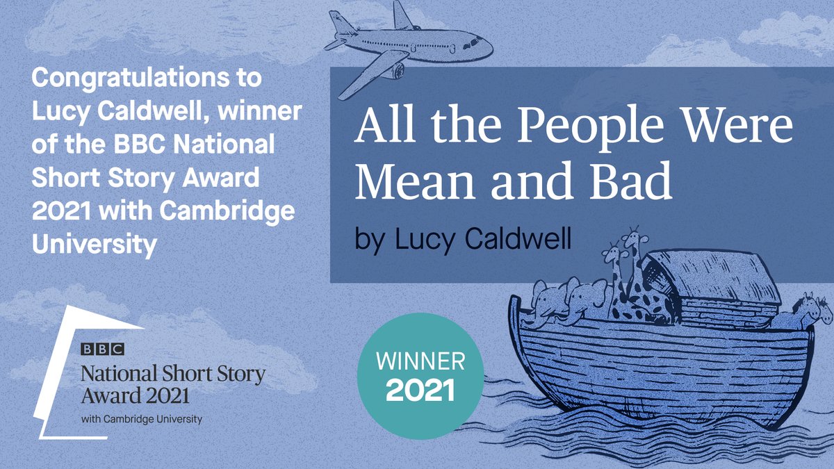 Lucy Caldwell is the winner of the 2021 BBC National Short Story Award with @Cambridge_Uni!👏

Hear her winning story & find out more about inspiring your students to read and discuss short fiction with BBC Student Critics: 

 bbc.in/3DVp1E4 #bbcnssa #bbcstudentcritics