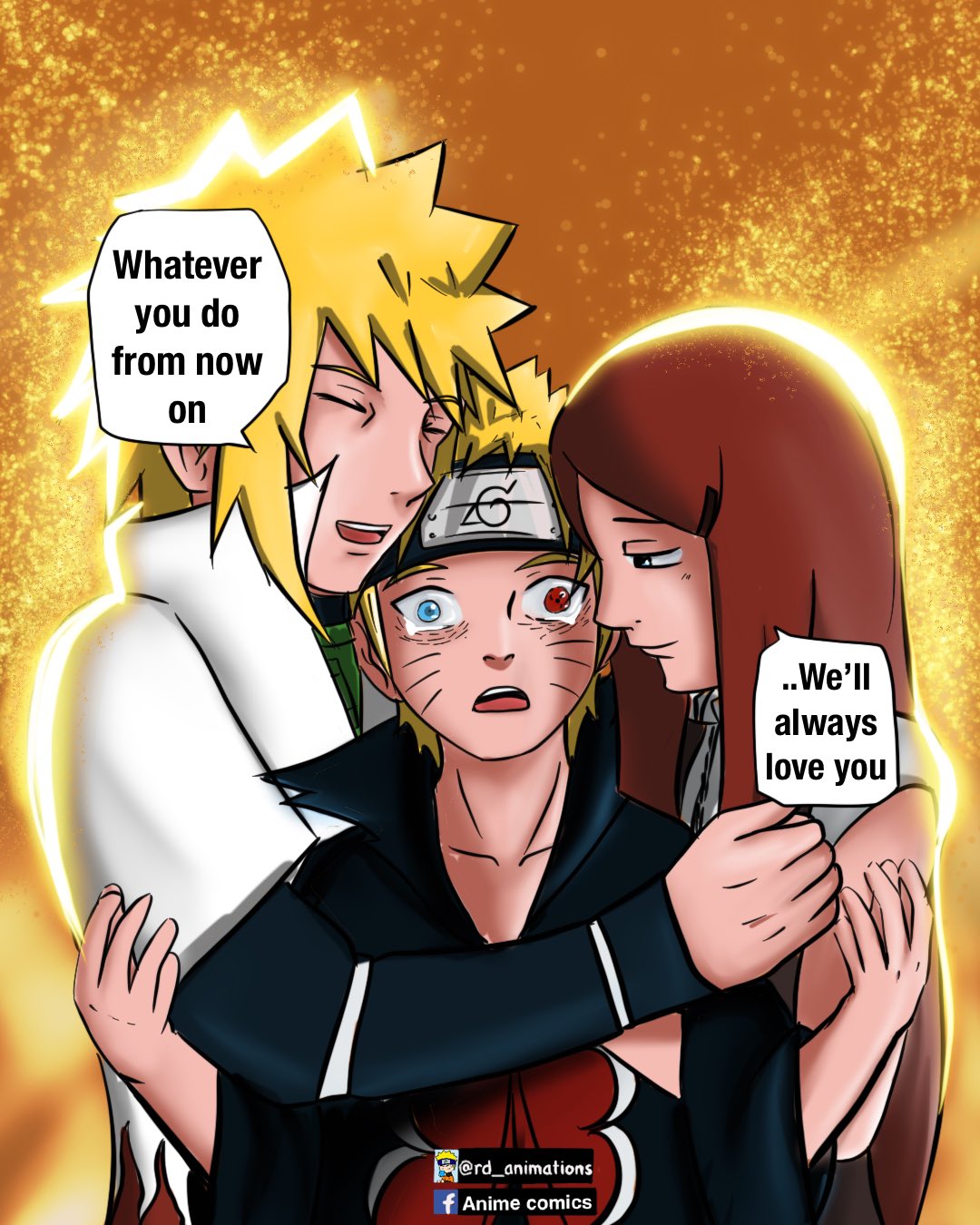 Rd animations on X: Evil naruto part 36 . Final words said by kushina and  minato to naruto #NARUTO #boruto #evilnaruto #anime #anipoke #comic   / X