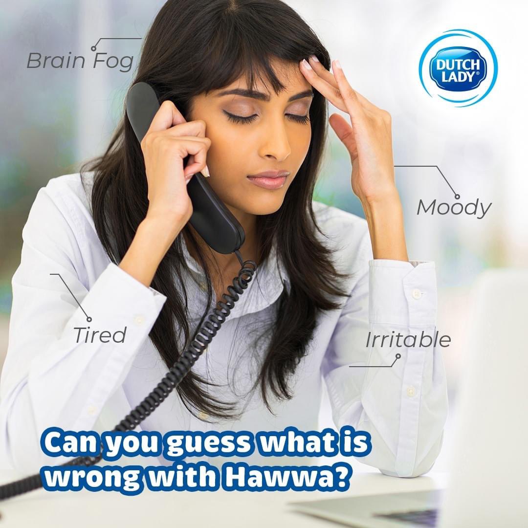 It is 10 am and Hawwa is already snapping at everyone, can you tell us why?