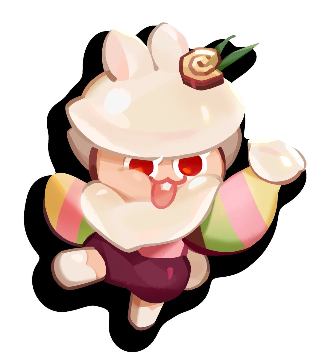 NOTPunchableOTD's tweet photo. Punchable character OTD is Moon Rabbit Cookie from Cookie Run!

They look stupid! https://t.co/ps7wKGr3N0