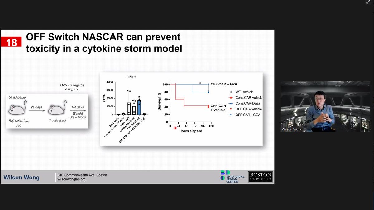 MbD_UofT's tweet image. Thanks Professor Wilson Wong @BostonU_BME for an engaging Global Speaker Series talk today. #synthbio