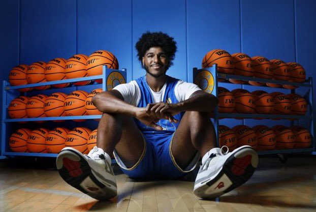 UCLAAthletics's tweet photo. Myles Johnson (@MylestheMonster), with a growing passion for STEM, wants to inspire the next generation of Black engineers. 

via @latimes 
📰: https://t.co/oBBULNwV8w
📸: @therealchouse 

#GoBruins https://t.co/0iD5Jejf6D