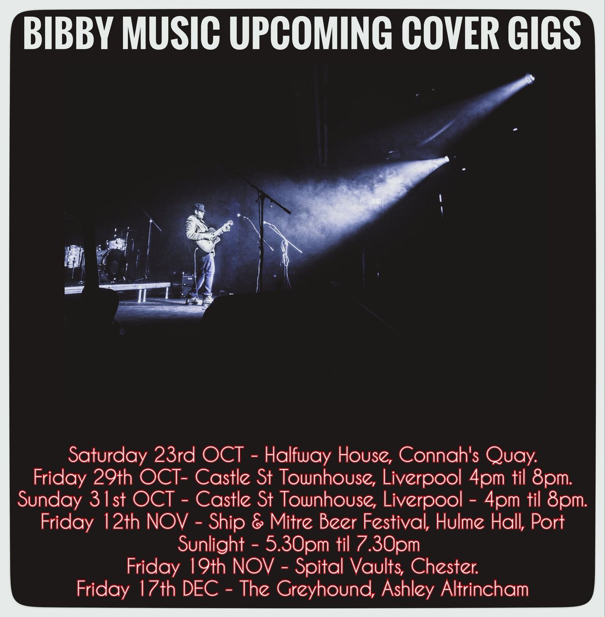 Bibbymusic's tweet photo. GIGS! 

Sweet merciful gigs! https://t.co/phmZ4w6W4G