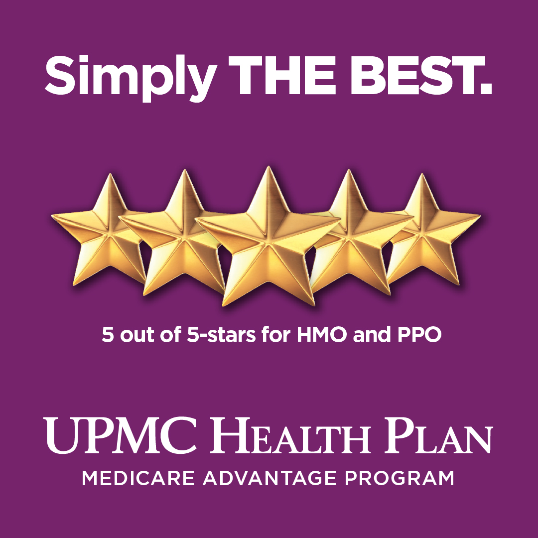 UPMCHealthPlan's tweet photo. Simply THE BEST. UPMC for Life earns NCQA Accreditation and an excellent 5 out of 5 overall star rating from Medicare for 2022! Every year, Medicare evaluates plans based on a 5-star rating system. https://t.co/2bLIhNcjl5 #HeresThePlan https://t.co/djVzS7qpP0