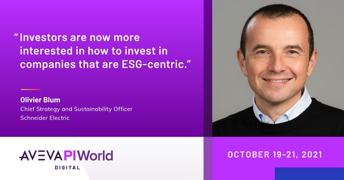 "Investors are now more interested in how to invest in companies that are more ESG-centric" Olivier Blum