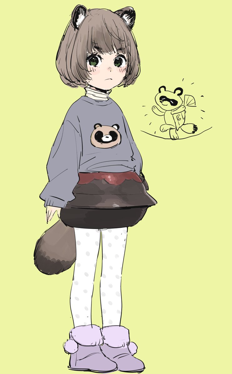 「」|たくあんのイラスト