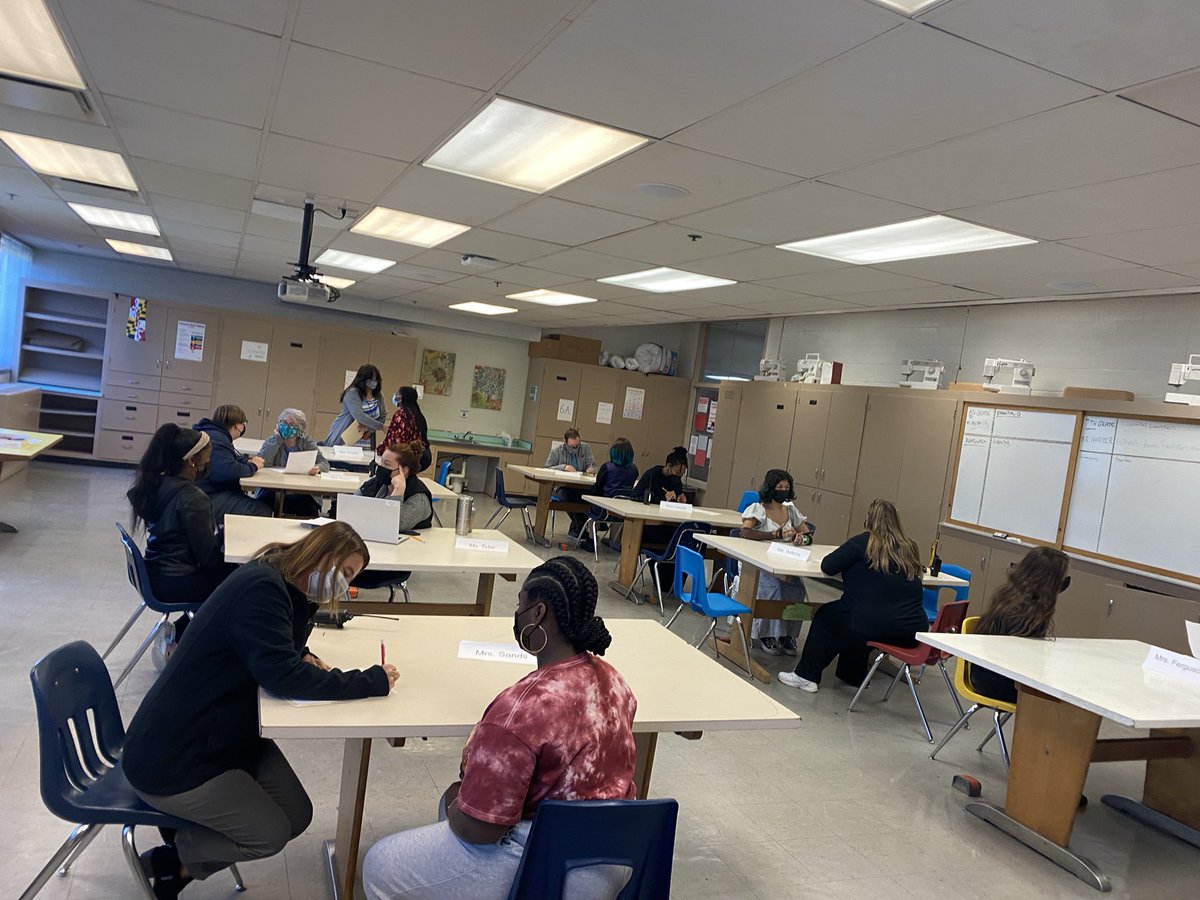 8th grade mock interviews this week in FACS! #AACPSAwesome