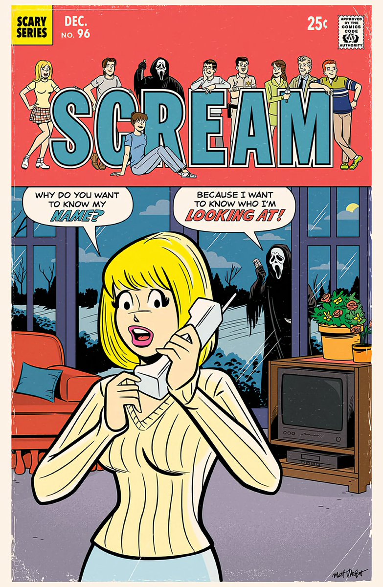 RetroReminiscer's tweet photo. Scream (1996) by Matt Talbot. https://t.co/3Pye9KxQ6R