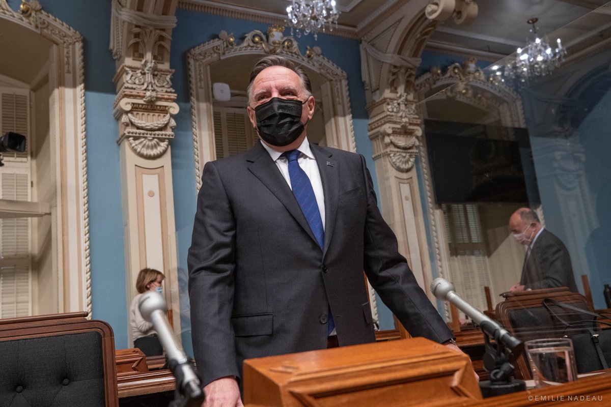 francoislegault's tweet photo. Je viens juste de terminer le discours d’ouverture à l’Assemblée nationale. Ça va être le point de départ d’une nouvelle session parlementaire et aussi, j’espère, le point de départ de l’après-pandémie au Québec. 

Pour me lire👉 https://t.co/LM9cqeGspD https://t.co/9xrlmtGfJN