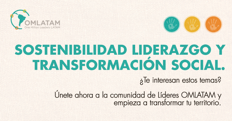 📢¿Eres una persona líder comprometida con generar impacto positivo a nivel social o ambiental en tu comunidad y territorio? ¡Únete ahora a OMLATAM! y haz  parte de la nueva generación de jóvenes líderes de Latinoamérica.  Toda la info en: 
convocatoria.omlatam.org