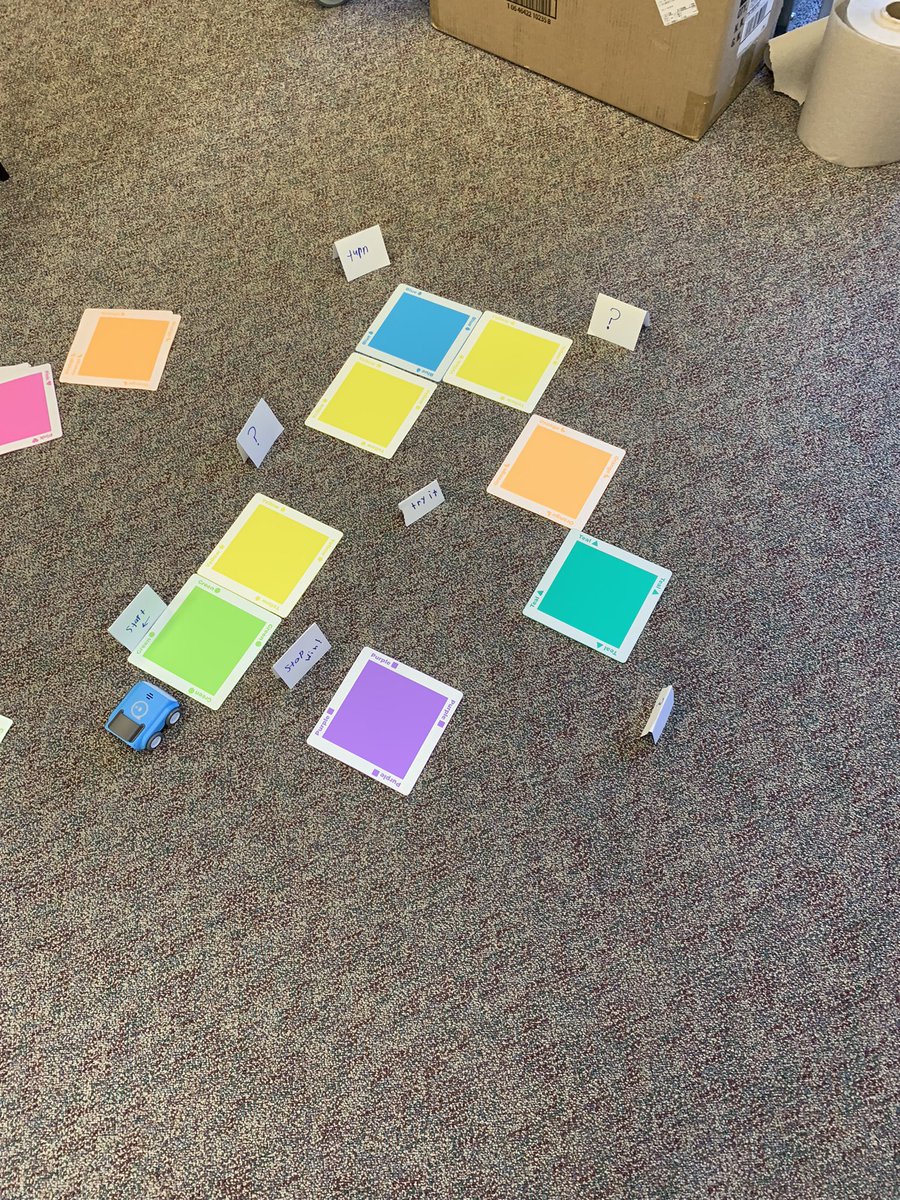 mszhangsclass's tweet photo. Making our own @SpheroEdu indi challenges for each other! @Suglibrary @SUG_STEAM @PropelLevel https://t.co/k6NDeajtj5