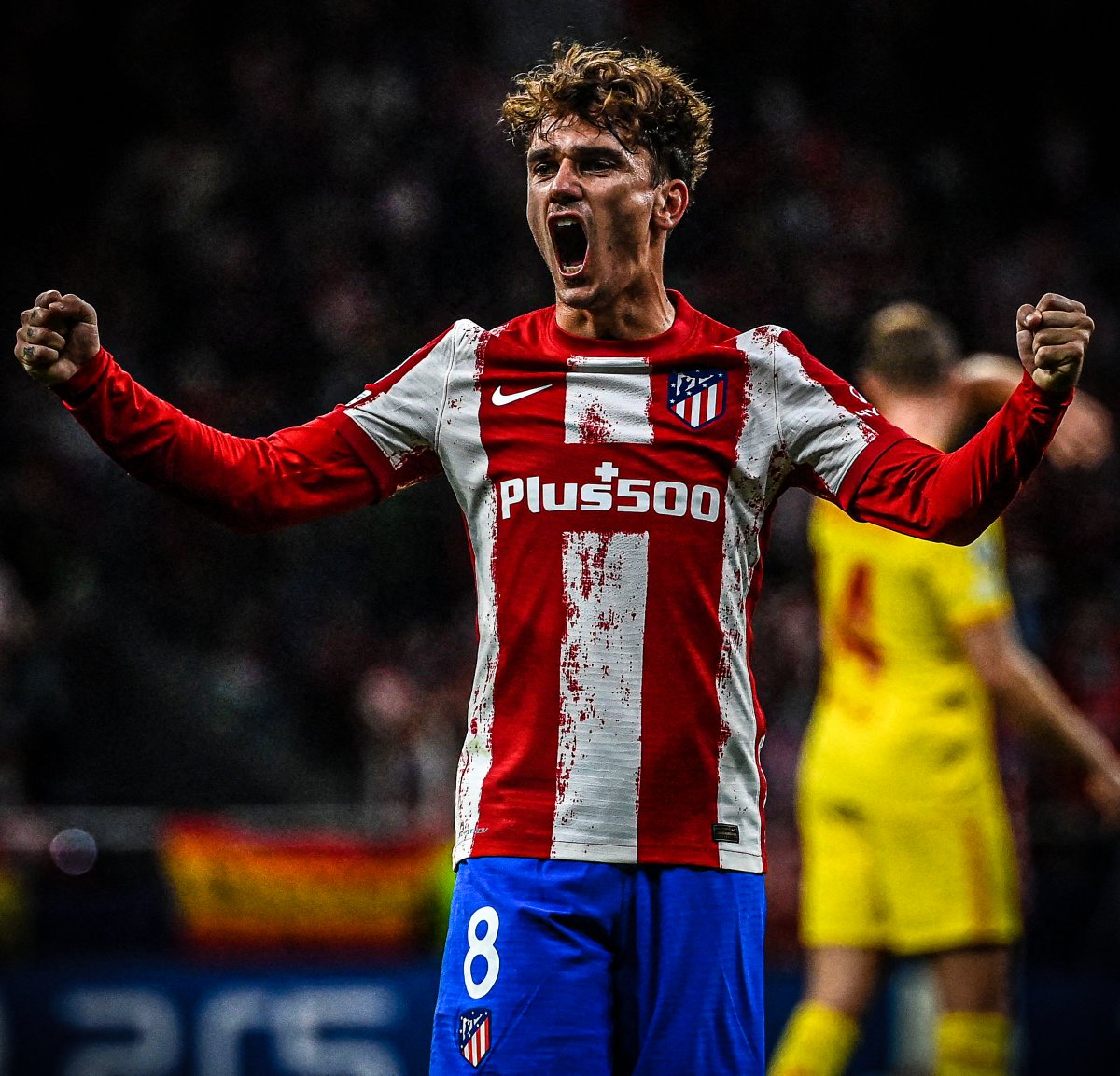 goal's tweet photo. Antoine Griezmann: PUMPED ☑️
Diego Simeone: PUMPED ☑️

Atletico Madrid never lie down 💪 https://t.co/P8gnYdUOsL