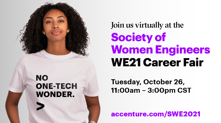 CarolynRecruit's tweet photo. Connect with our recruiters virtually at the @SWEtalk #WE21 Career Fair. Learn more and explore career opportunities: https://t.co/Udpjy4SPtW https://t.co/l6yBbpZ0xh