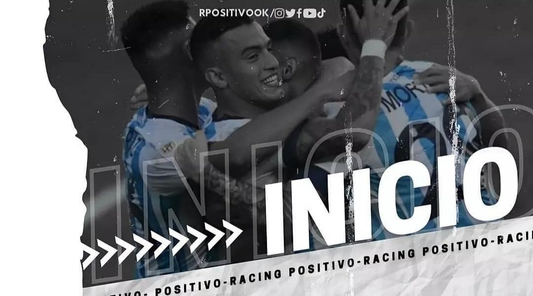 rpositivook's tweet photo. ¡Ya se juega!
#UnionStaFe 🆚 #RACING
.
.
.
#RACINGPOSITIVO 👍😄🔵 https://t.co/KJedPH26ld