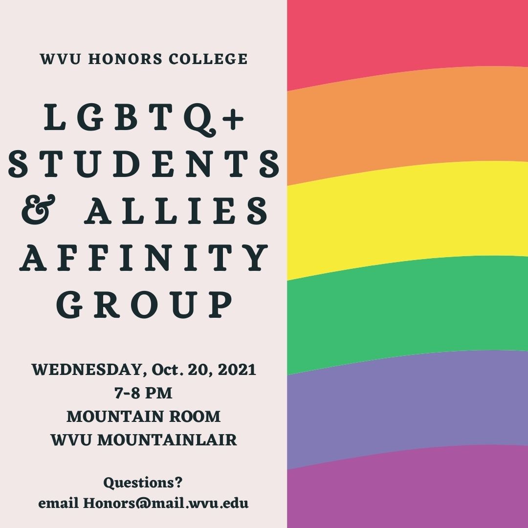 Tomorrow night at 7! @HonorsCollege <a href="/WVULINCOLNHALL/">Lincoln Hall</a> <a href="/HonorsHallWVU/">The Honors Hall</a>