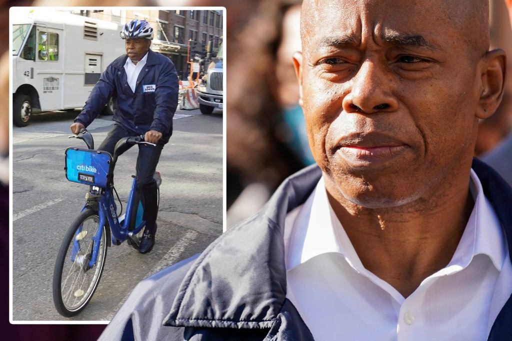 Eric Adams will add 300 miles of protected bike lanes if elected mayor trib.al/tT9A7fL