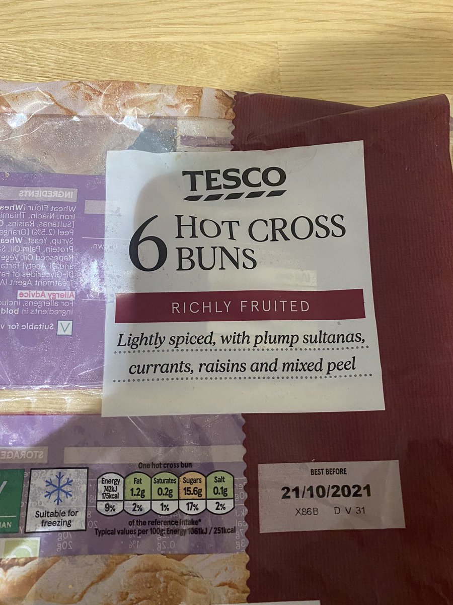 The more I shop <a href="/Tesco/">Tesco</a> the more I love it. Hot Cross Buns in October, don’t mind if I do thank you very much mmmmmmmm