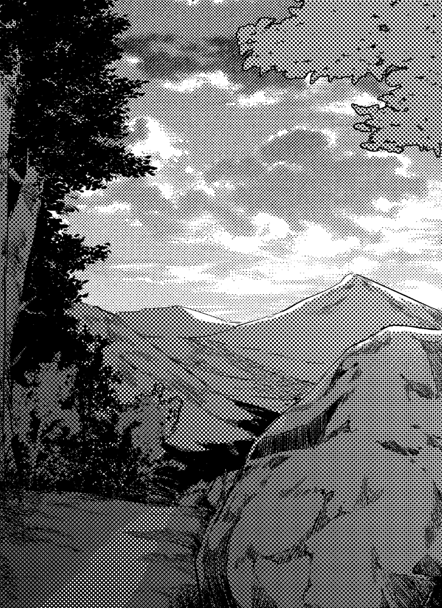 脱コ・・・・・・すごく自然物描いた・・・・・・めっちゃ林描いた・・・・・・・とうぶん木は描きたくないです 