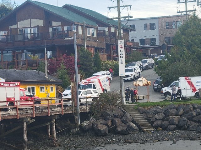 SkyeRyanCHEK's tweet photo. Hero Kenny Brown saved 4 ppl in Tofino Monday, pulling them from a crashed, sinking float plane. It’s his third lifesaving rescue that I’ve covered. He says: “I ask myself why does this keep happening to me.” My answer: “Because you’re a hero.!” On ⁦@CHEK_News⁩ at 5. https://t.co/qkfIfCMgMh