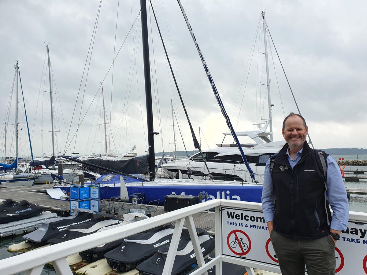 Great to meet <a href="/pipoceanracing/">Pip Hare Ocean Racing</a> ops team today to discuss #apprenticeships and of course see the new boat.