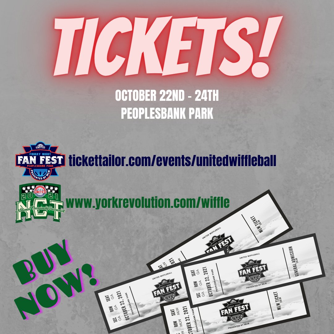 unitedwiffs's tweet image. Still time to grab tickets for the weekend! Buy in advance &amp;amp; save time.

A limited # of tickets will be available at the door on Fri. evening ($10). The box office will be open Sat/Sun.

Rostered players don't need tickets but must show their player badge when entering!