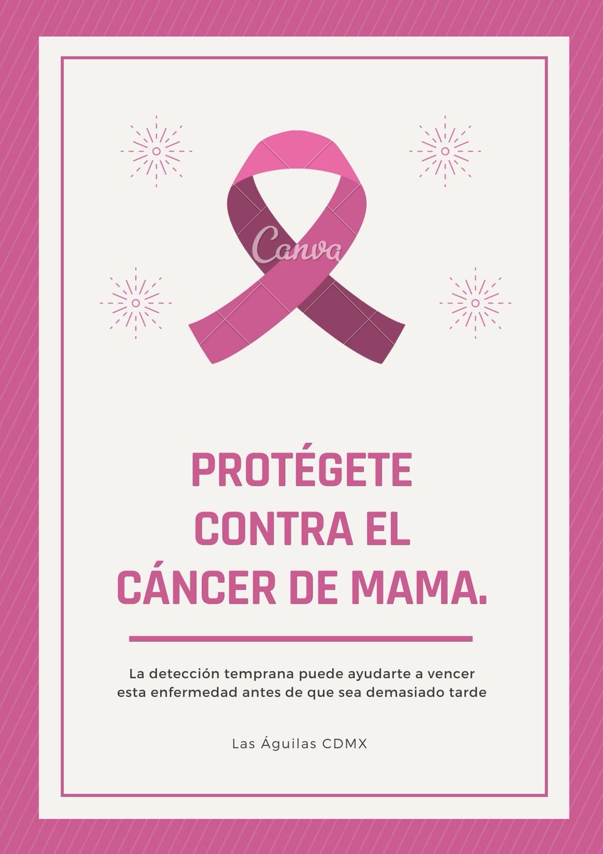 LasAguilasCDMX's tweet photo. 💓💓💓 Hoy es el #DíaMundialContraElCáncerDeMama.
Detectado a tiempo puede curarse en más del 90% de los casos.
Recuerda #Autoexplorarte. Cualquier anomalía, acude a tu médico de confianza #OctubreRosa #PrevenirEsSalud 💓💓💓 https://t.co/to1dPWax0C