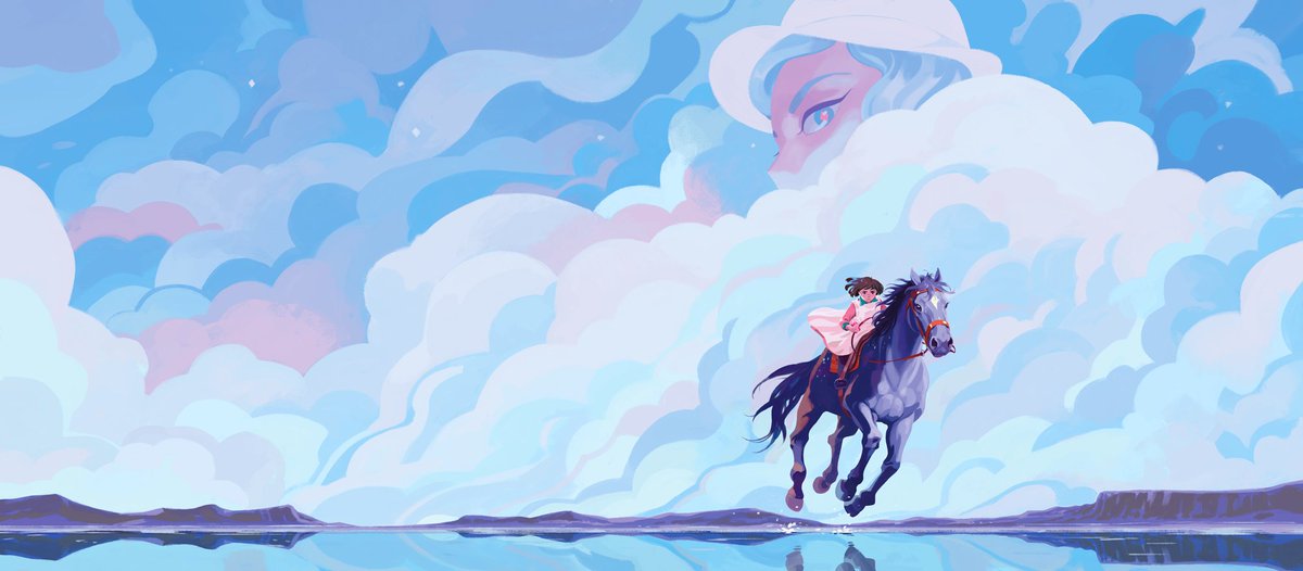 rebeccamock's tweet image. Salt Magic full wraparound cover. i wanted the swirling clouds to feel almost holographic, a mix between sky and magic. ;)