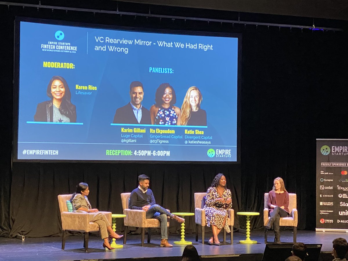 TBurton86's tweet image. @kgillani &amp;amp; the always thoughtful @katiesheasays @ #NYCFintechweek #EmpireFintech