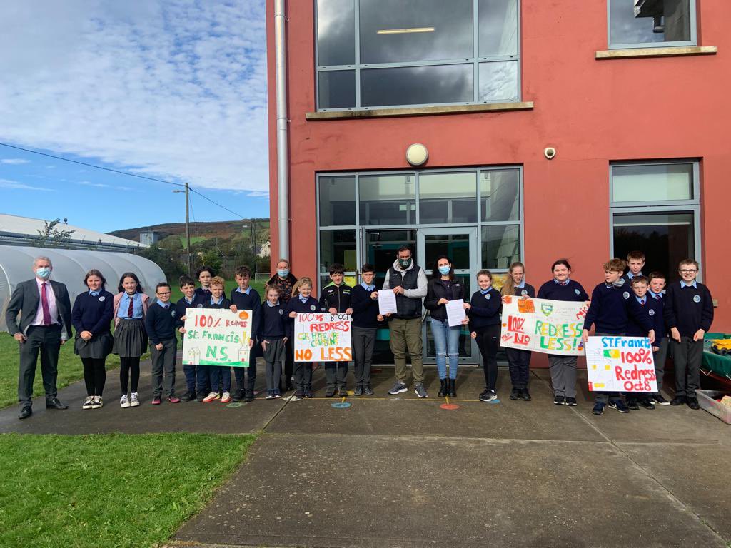 DiverAmanda's tweet photo. Picking up personal letters regarding Mica from 6th class students at St.Francis N.S Clonmany. To deliver on their behalf @rodericogorman @NormaFoleyTD1 @LeoVaradkar @MichealMartinTD @DarraghOBrienTD  #MicaChildren https://t.co/mjxLV70X8C