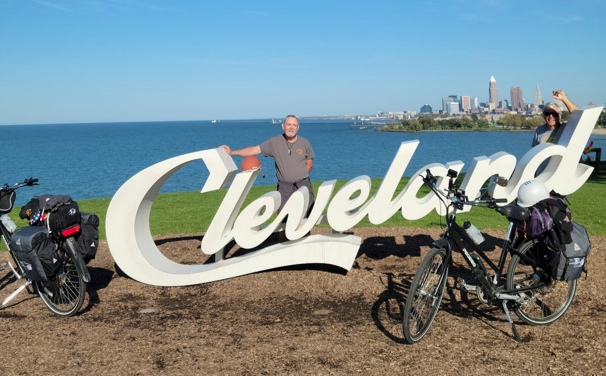 DreamQuestBooks's tweet photo. Thanks to the awesome #pedego bikes we got, my brother and I had an epic 9 day vacation. We traveled from Cincinnati to Cleveland through beautiful Ohio on the Ohio to Erie Trail #OH2ERIE. I highly recommend the experience to everyone! #cycle #cyclinglife #dreamquestbooks https://t.co/rwktEgmPDU