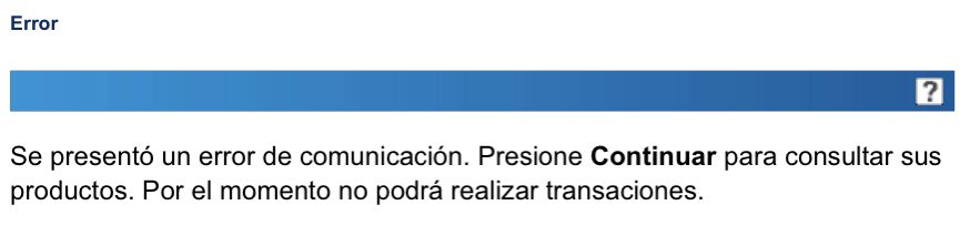 emerzoncastillo's tweet photo. Llevo dos horas tratando de usar mi internet banking, para hacer varios pagos. Al momento de completar el último paso me sale un error, el mismo que ven en la foto adjunta. @Popularatulado https://t.co/fHf0YkmS7R