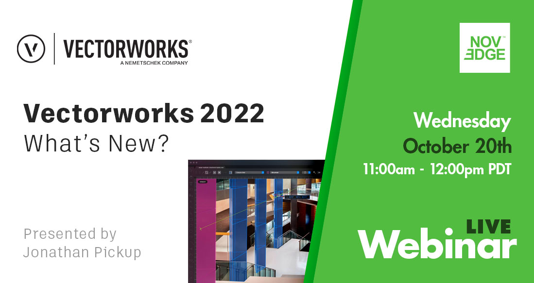 Novedge's tweet image. This is a must, if you want to make the best use of all the benefits of #Vectorworks2022 ! Jonathan Pickup - CAD Guru #Vectorworks 
novedge.com/.../web.../wha…
