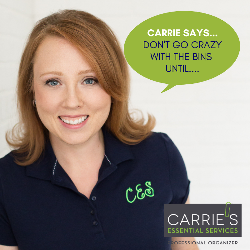 CESMainLine's tweet photo. ...UNTIL you know what you have
and you know what needs organized.
Don’t put the cart before the horse!
Before you buy a single bin...
✅Declutter
✅Organize
✅Measure the space
...and ONLY THEN bins + labels
#organizingtip #gettingorganizedonthemainline #justcallcarrie https://t.co/PzMfsRLMx7