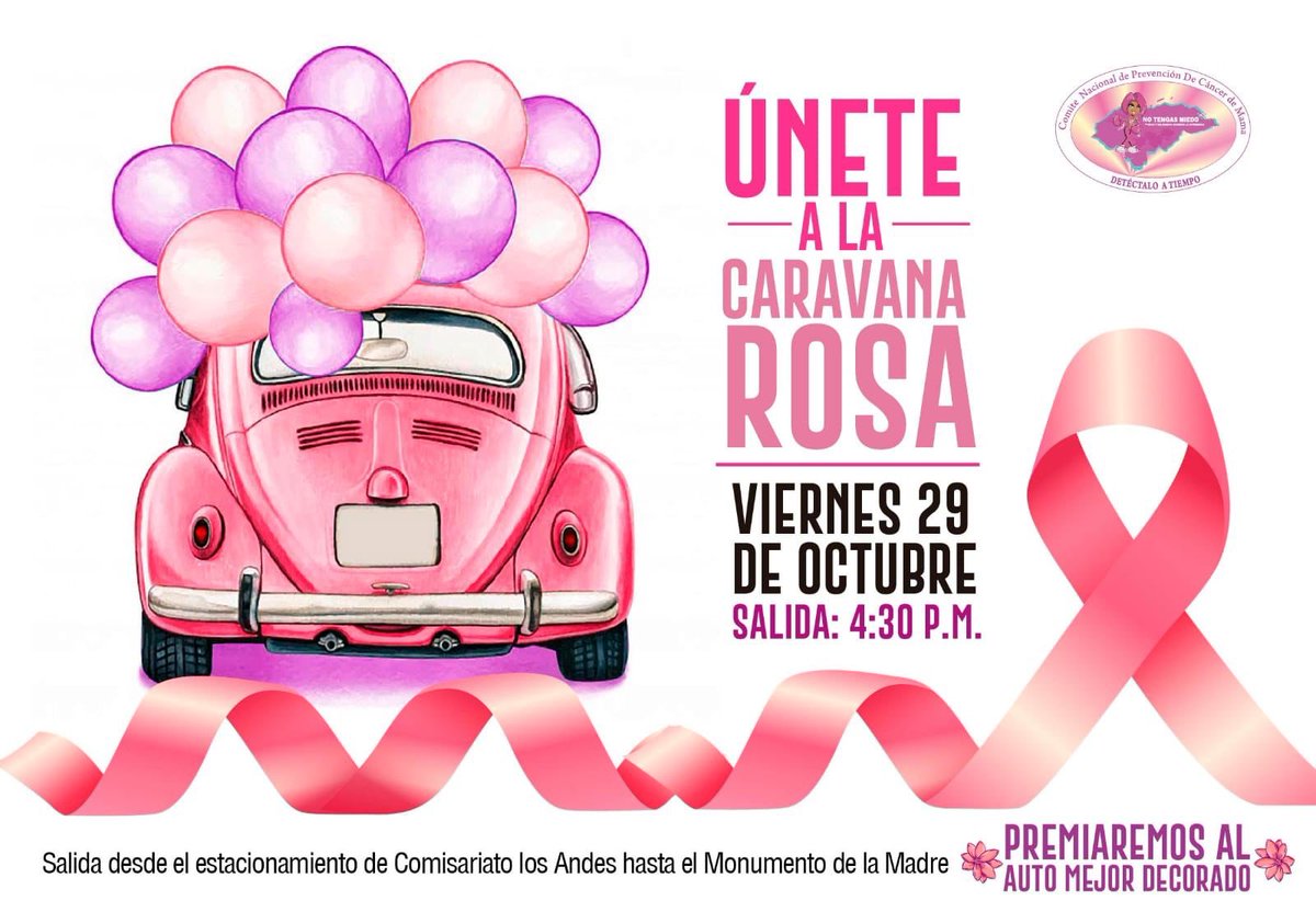 EcosocialMSPS's tweet photo. Nos unimos a celebrar el “Dia Internacional de la Lucha Contra el Cancer de Mama” 🎀
Para sensibilizar y concienciar a todas las mujeres sampedranas, sobre importancia de realizarse un examen de mama regularmente, con la finalidad de detectar a tiempo cualquier signo o anomalía. https://t.co/OJo6ApbFga
