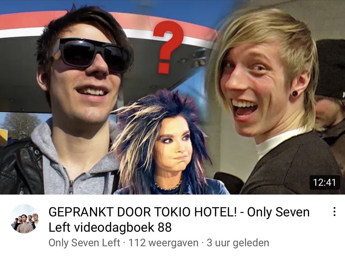 Verrassing! Het verloren videodagboek over onze show met Tokio Hotel in Ahoy is nu online! 😃 youtu.be/eJ5FpXfO-Do Terug naar 2010!