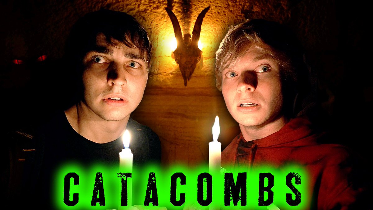 SamandColby's tweet photo. “The Catacombs” aka our scariest seance we’ve ever done… by FAR

video 2/7 of #HellWeek 🔥😈

https://t.co/AfWDeU44Pf

if you have claustrophobia… it might be hard to watch this one https://t.co/JmoTfSvGGQ