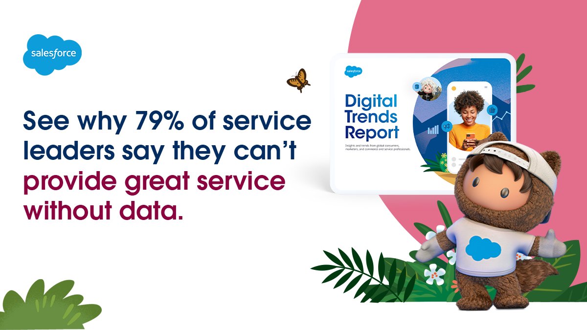 ServiceCloud's tweet photo. Alexa, play "How Do I Live Without You" by LeAnn Rimes.
This is the mood when it comes to your relationship with data, and with good reason! Learn why via the @salesforce #digitaltrendsreport.
https://t.co/k9FUN0wYFT https://t.co/4WnISlgE4S