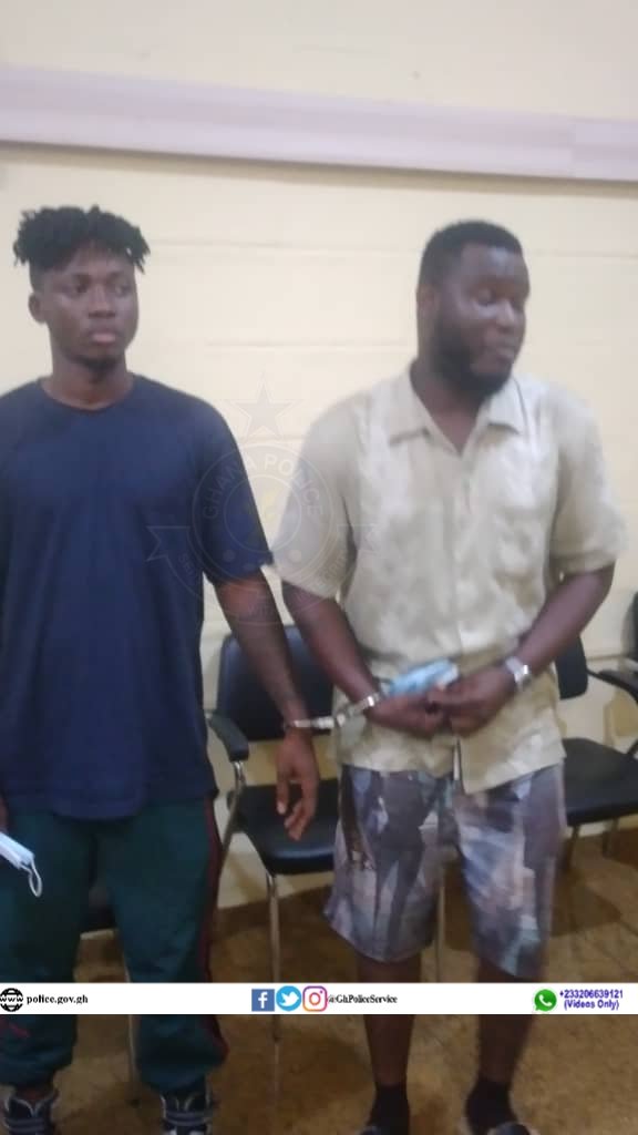 GhPoliceService's tweet photo. Two in Police Custody for Spreading False Information in Connection with Alleged Gunshot Attack on Shatta Wale. Read more from the link below;

https://t.co/KYxADJYZsO https://t.co/UkYCM0zUgk