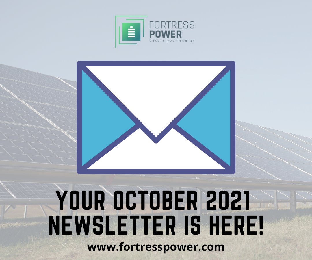 fortress_power's tweet photo. Find out what is new in the Engineering and Sales department here at Fortress Power! Your October Newsletter is available here: https://t.co/8TSVda8yga
#fortresspower #newsletter #solar #solarstorage #solarnewsletter #lithiumbattery #solarbattery https://t.co/0VNvgpR2NT