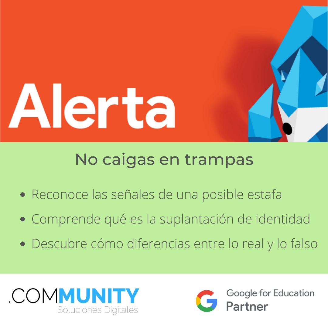 CommunitySolDig's tweet photo. Cuando uses Internet, debes estar atento a los ataques de suplantación de identidad en emails, mensajes de texto y publicados. Si sos víctima de estos ataques, avisale inmediatamente a un adulto de confianza.
#seguroseninternet
#educaciondigital
#alfabetizaciondigital https://t.co/Ae0CBUinp6