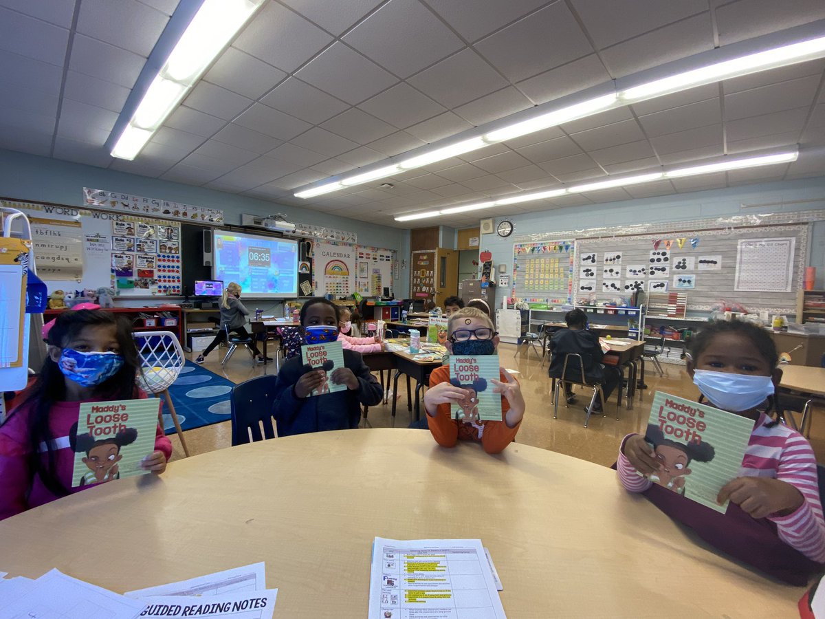 We had so much fun during reading today! We practiced tapping out words while changing the beginning letter. We loved sharing our experiences loosing teeth before reading Maddy’s Loose Tooth! <a href="/SEM_Dalers/">SEM Dalers</a>