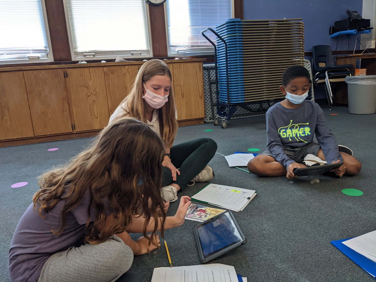 LPS_EIP's tweet photo. Miss Sydney's students practiced comprehension skills as they read Cinderello. Loved hearing their connections and the fantastic feedback Sydney provided. #ThisIsEIP https://t.co/9VgmxA1DGV