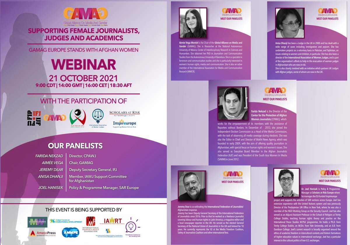 europe_gamag's tweet photo. 💻👥@europe_gamag stands with #AfghanWomen
📅October 21, a webinar will be held at 12.00 (EDT) 16.00 PM (GMT) and 18.00 (CET) 
📝Register un advance  https://t.co/6nWBv5i72S https://t.co/V9qOcgF7PD