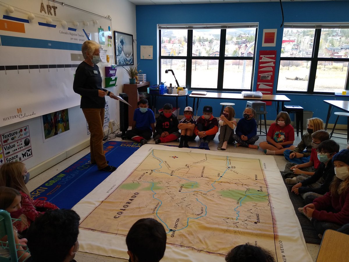 TwinterSSD's tweet image. Our guest speakers today shared Colorado Moving Day with us. Thank you @HistoryColorado @SCE4th @CrysLaneMiller #SCoveEl #ssdedu