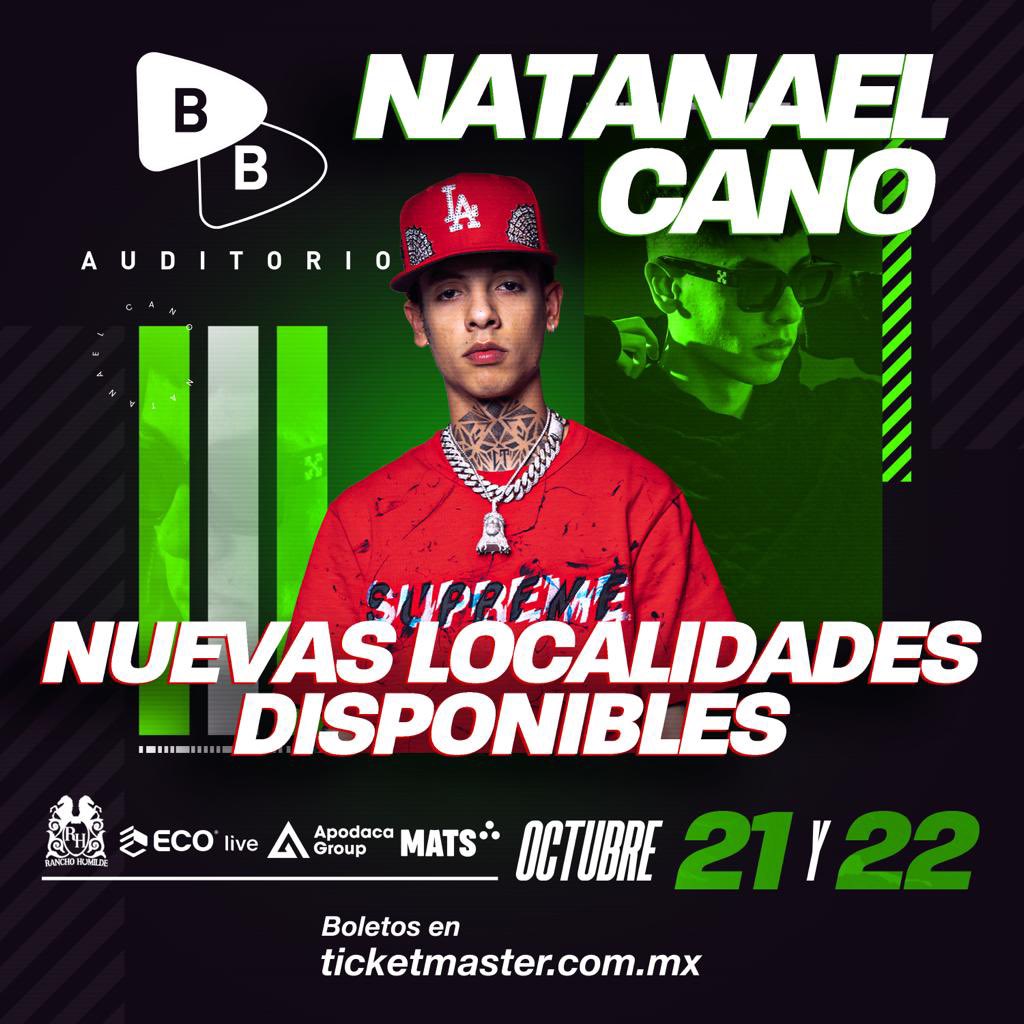 Pst… 👀

Le hablamos a los fans de los corridos tumbados por aquí 🤠

Todavía hay boletos para ir a ver a <a href="/NatanaelCanoo/">Natanael Cano</a> al Auditorio BlackBerry en CDMX.

Pueden conseguirlos acá: bit.ly/3lUd6Qp