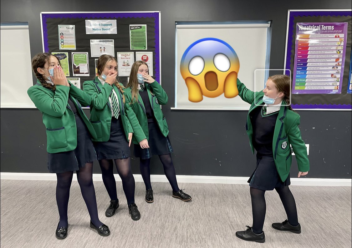 LismoreD's tweet photo. Our year 10 pupils produced some really excellent work today performing their end of term pieces! Spooky “Urban Legends”, just in time for Halloween! 🎃 👻 @lismorecomp https://t.co/dGDYGVKl7A